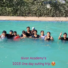 Cooling off in the swimming pool during our 2025 academy outing. These are the moments that build friendships and create lasting memories.