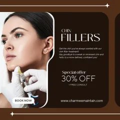 Chin fillers are a fantastic way to improve facial harmony and definition. As you can see, I use them to strengthen a recessed chin, creating a more balanced and confident side profile with this non-surgical enhancement.