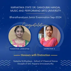 More congratulations are in order for Yoshitha and Samritha, who also passed their junior examinations with Honours with Distinction. We celebrate the success of every student.