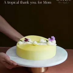 Here I am presenting my sun dazed Coco Loco entremet. It is a tropical thank you for Mom, where rich coconut and vanilla transport her to a place of pure bliss.