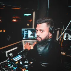 Let me entertain you. A shot from my resident DJ night at Opa Bar & Cafe in Mumbai. This is my second home, where I get to connect with the crowd every week.