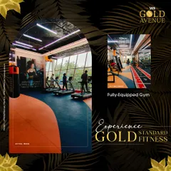 We invite you to experience Gold Standard Fitness in our state-of-the-art gymnasium. The facility is fully equipped to meet all your fitness needs, right here at Saya Gold Avenue.