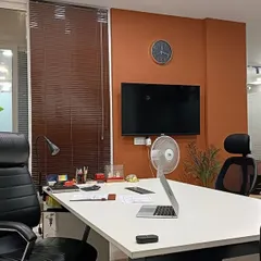 Our conference room, where we sit down with clients to discuss ideas, review drawings, and make key decisions. This is where your vision starts to take shape.