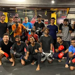 There's always room for more friends in our Bangalore boxing classes. This is a typical high-energy session with the whole team.