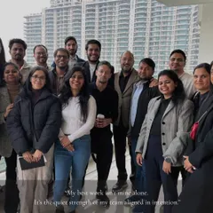 My best work is not mine alone. It is the quiet strength of my team, aligned in intention and spirit. This is the human foundation of every project we undertake.