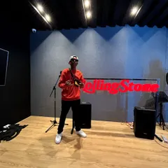From smoking cone to Rolling Stone. It's a blessing to see how far music has brought me. Standing here at the Rolling Stone studio is a milestone.