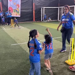 It's not just for the boys! We love seeing our girl squads bring their A-game to our cricket-themed parties. We organize everything, from custom jerseys to kid-friendly matches, so everyone feels like a champion.
