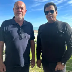 A productive meeting with WKF President Mr. Antonio Espinos in Jesolo, Italy. We regularly discuss the development of karate in the South Asian region.