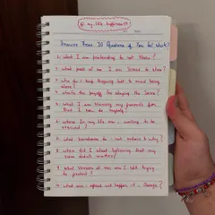 10 questions to ask if you feel stuck. Self-reflection is key to spiritual growth. Use these powerful journaling prompts to uncover hidden fears, limiting beliefs, and the path to getting unstuck.