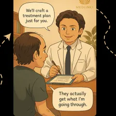 Finding a doctor who understands what you're going through is key. We craft a personalized treatment plan because we get it.