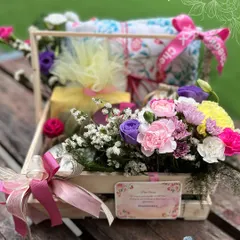 The complete get well soon hamper, a thoughtful gesture wrapped in soft textures and rituals of care.
