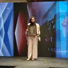 Celebrating my fourth work anniversary since I left my corporate job to pursue art full time. This journey has been unpredictable and full of learning, and I'm grateful for every milestone, including the awards I've received.