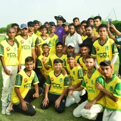 Learning from the best is key. Here are our boys with former India fast bowler Munaf Patel during one of his visits to the academy. We bring in professionals to give you the edge.