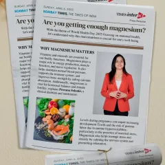 Our expert take on the importance of magnesium for maternal health was featured in the Bombay Times. It's a vital, underrated mineral that supports hormonal balance, reduces stress, and plays a key role in fetal development.