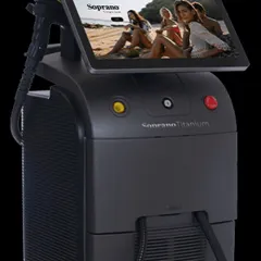 The Soprano Titanium is another key part of my laser trio. I use this specific device for its effectiveness on ultra-fine or treatment-resistant hair. Having multiple specialized lasers allows me to create a truly individual protocol for each patient, because a one-size-fits-all approach does not work in medical aesthetics.
