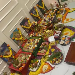 A Vastu Shanti puja is essential for purifying a new home and filling it with positive vibrations. This is a glimpse of the detailed and authentic ceremony we helped organize for a client's Griha Pravesh.