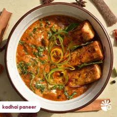 Bursting with aromatic spices and tender chunks of paneer, my Kadhai Paneer will make your taste buds dance with joy. The rich, creamy tomato sauce is perfect with a soft roti or naan.