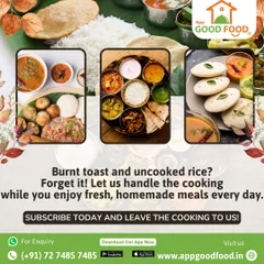 Burnt toast and uncooked rice? Forget it. Subscribe to our meal plans and enjoy fresh, perfectly cooked homemade meals every single day.