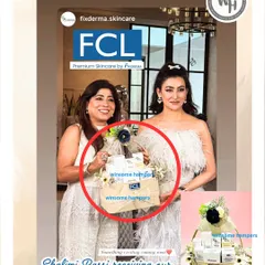 A luxury skincare hamper curated for Raksha Bandhan, gifted to influencer Shalini Passi. This collaboration with FCL and Fixderma Skincare shows how I create high-end, personalized gifts for special occasions and PR mailers.