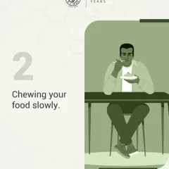 The simple act of chewing your food slowly and mindfully is the first step to good digestion. It allows your body to better absorb nutrients and reduces digestive discomfort.