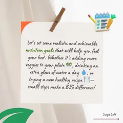 A new month is a fresh start for your health journey. I'm here to support you with customized diet plans and health management packages. Let's set your goals and crush them together.