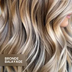 A perfect example of a Bronde Balayage, this look combines the depth of brunette with the brightness of blonde. I use this technique to create a sun-kissed, multi-dimensional effect that looks effortlessly natural.