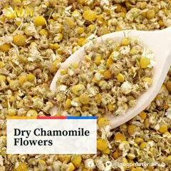 Our Dry Chamomile Flowers are known for their gentle, calming effects on the skin. They are a perfect botanical additive for products designed for sensitive skin, including facial steams, soaps, and lotions.