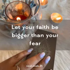 When fear arises on your journey, let this be your anchor. Your faith in yourself and in the universe must be bigger than your fear. Trust is the antidote to doubt.