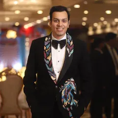 A closer look at the client's custom tuxedo. The smile on his face is the reason I love my work.