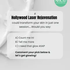 Hollywood Laser Rejuvenation can transform your skin in just one session. It is the perfect treatment for getting that camera-ready glow before an important event.