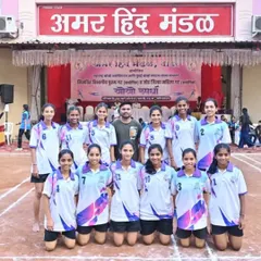 The Mahatma Gandhi Sports Academy women's team.