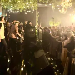 The dance floor was packed all night at this beautiful Bali wedding. My goal is to create a vibe where guests feel completely free to celebrate and dance their hearts out.