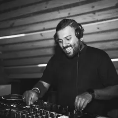 A black and white shot capturing me in my element. I love the focus and energy of a club night, mixing tracks and feeling the response from the crowd.
