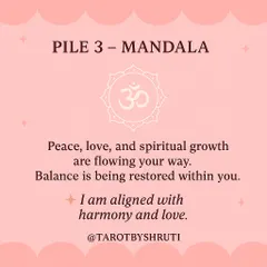 A message from your spirit guides. By choosing a symbol, you can receive guidance on trusting your intuition, preparing for a powerful shift, or aligning with peace and spiritual growth.