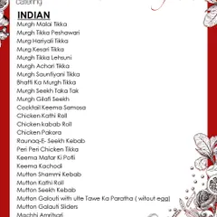Our Indian non-vegetarian snacks menu is filled with classic favourites. It includes numerous chicken tikkas, mutton kebabs, and seafood starters to choose from.