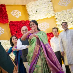 You will never see your parents and in-laws dancing with so much joy except at your wedding. I create very simple steps to make sure the elders can rock the stage and have a blast.