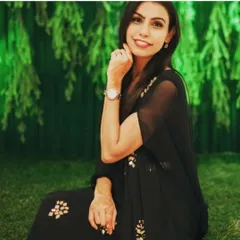 This happy client was attending her sister's mehndi. I gave her a fresh, radiant look with natural makeup that highlighted her smile and complemented her elegant black outfit.