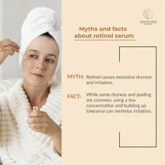 Many people worry that Retinol will cause excessive dryness. While some initial peeling can occur, we guide our patients on how to start with a low concentration and build tolerance to minimize irritation and achieve the best results.