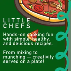 Our "Little Chefs" segment is all about hands-on cooking fun with simple, healthy recipes. From mixing the dough to munching on the final product, it's creativity served on a plate.