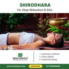 Shirodhara is a deeply blissful therapy designed to bring calmness to the mind and provide lasting stress relief. It is one of the most effective treatments I offer for improving sleep quality naturally.