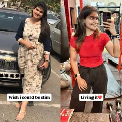 From wishing I could be slim to living a strong, healthy life. I broke a family history of obesity by choosing to show up for myself, even on the hard days. Your past doesn't define your future.