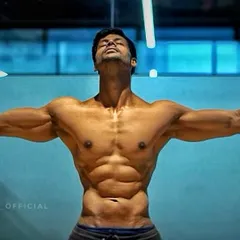 Your Mind is Your Strongest Muscle. Physical strength begins with mental fortitude. This pose represents the power and control that comes from a disciplined mind.