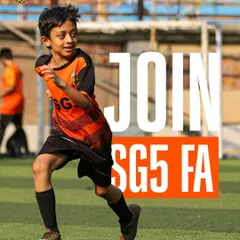 The joy and energy of youth football. This action shot of a young player running on the pitch perfectly captures the spirit of our academy. Join us and let your child shine.