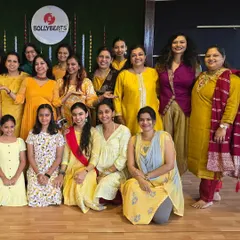 A happy group photo from our Banashankari workshop. The yellow theme brought so much sunshine and positivity to the studio. It's moments like these that show the strong community we are building.