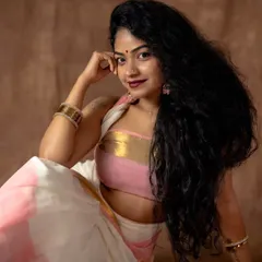 A moment from my personal photoshoot. I believe in understanding the saree not just as a drapist, but by wearing it and feeling its grace myself.