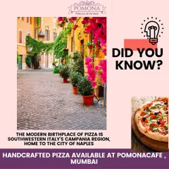 A fun fact about the origins of pizza. I take inspiration from authentic traditions to create my handcrafted pizzas, available for all your events in Mumbai.