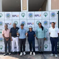 The winning team at the IGU Gujarat Open, with our student Kartik Singh celebrated for his dominant performance.