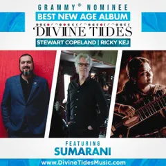 I was so thrilled and honored to be a featured artist on the Grammy-nominated album 'Divine Tides' by Ricky Kej and Stewart Copeland. Working on this project was a truly profound musical experience.