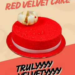 Experience the classic elegance of our Red Velvet cake. Its striking colour, soft velvety texture, and rich cream cheese frosting make it a truly luxurious and unforgettable dessert.