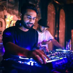 Focused on the mix at Sarjapur Social. Each club has a unique vibe, and I tailor my sets to match the energy of the space and the crowd.